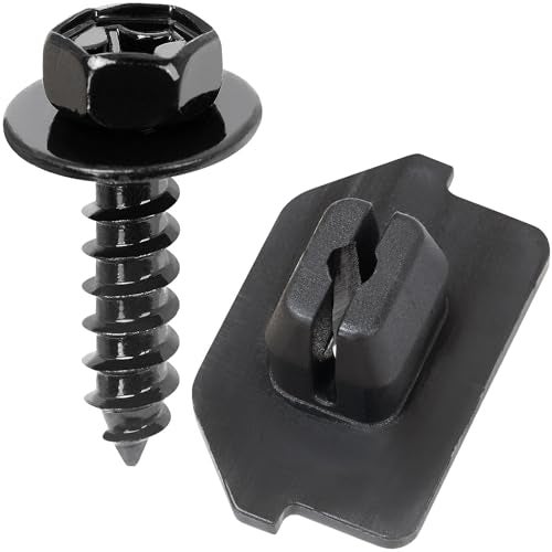 OAUTOO 20Sets Front Bumper Screw with Grommet Clip for Toyota 90159-60215 52535-50060 52535-0E010 Avalon Camry Prius Lexus GS IS RC 2006-On - Image 1