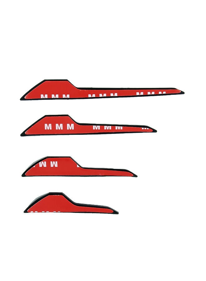 NIBEMINENT 8-Piece Car Door Side Guard Anti Crash Protective Strip - Image 2