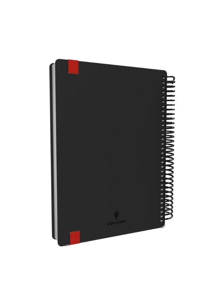Collins Collins Delta 2025 Planner - A5 Day to a Page Diary (with Appointments) (FP51.44-25) - Daily Planner with Flexible Spiral Bound Cover  - Image 3