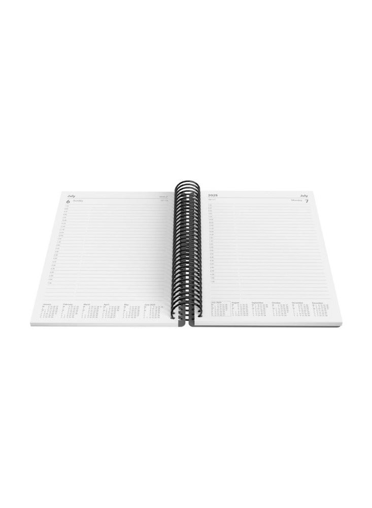 Collins Collins Delta 2025 Planner - A5 Day to a Page Diary (with Appointments) (FP51.44-25) - Daily Planner with Flexible Spiral Bound Cover  - Image 4