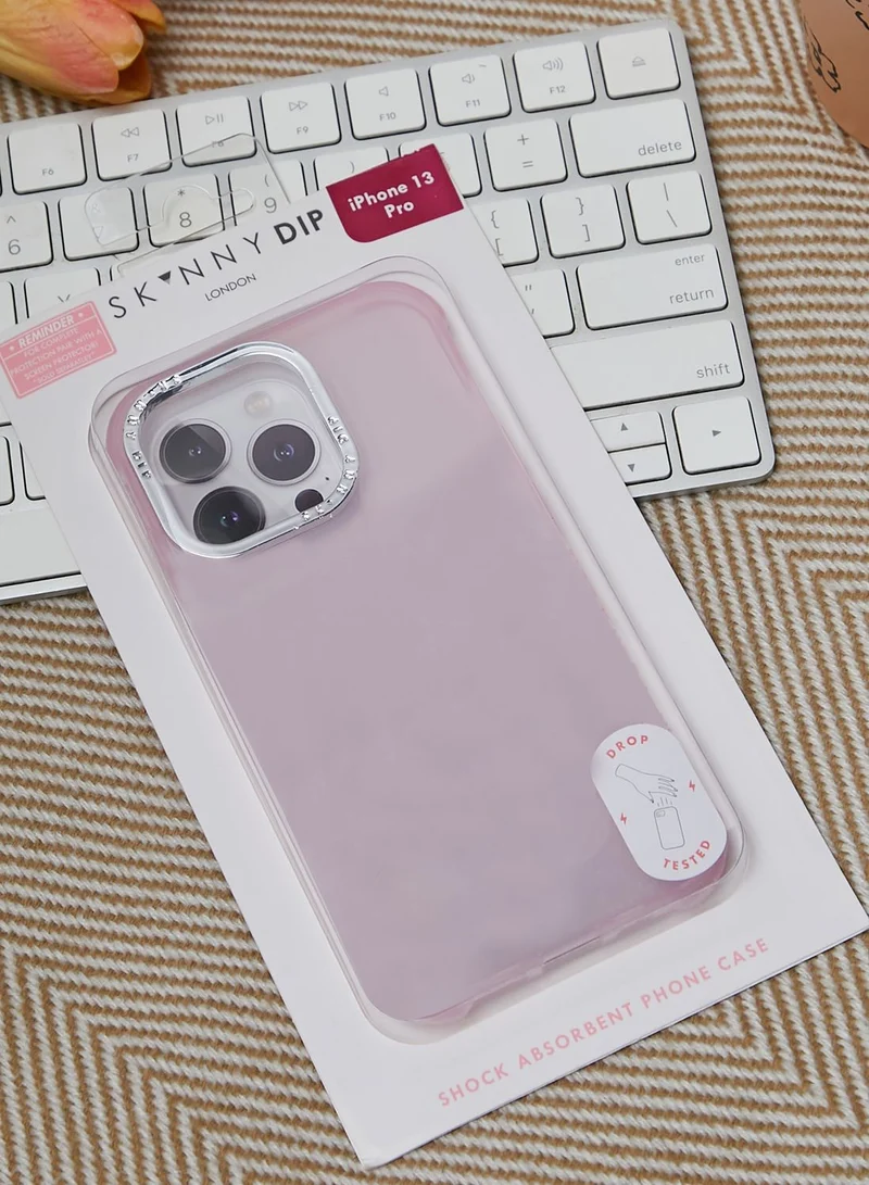 Skinnydip London Baby Pink RecycledShock Case IPhone 13 Pro Case