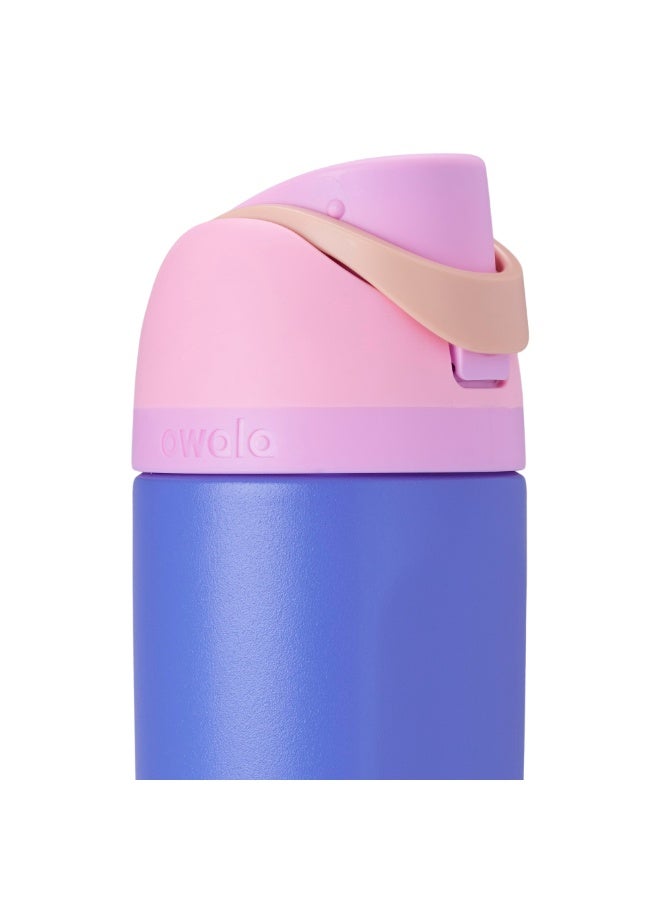 Owala 16 oz  Kids Freesip Insulated Stainless Steel waterbottle with straw BPA-Free, Keeps Water Cold for Up to 24 Hours - Wild Child - Image 3