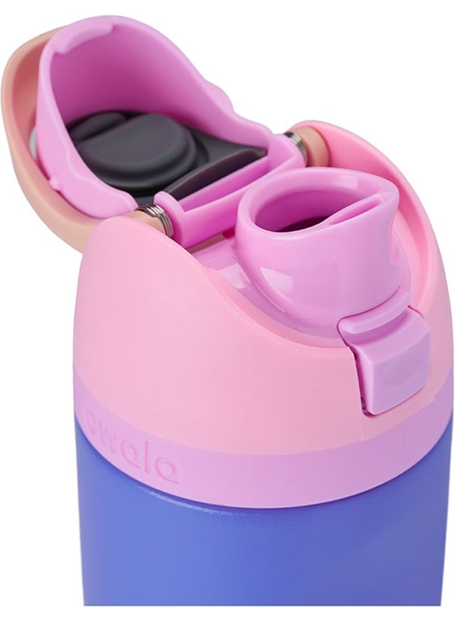 Owala 16 oz (470 ml)  Kids Freesip Insulated Stainless Steel waterbottle with straw BPA-Free, Keeps Water Cold for Up to 24 Hours - Wild Child - Image 3