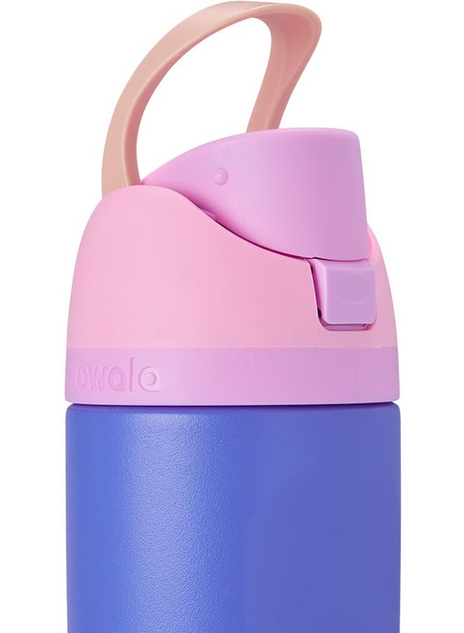 Owala 16 oz (470 ml)  Kids Freesip Insulated Stainless Steel waterbottle with straw BPA-Free, Keeps Water Cold for Up to 24 Hours - Wild Child - Image 4