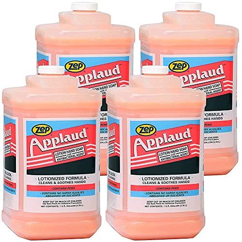 Zep Applaud Antibacterial Lotion Hand Soap 1 Gallon 338521 Case of 4 Professional Strength - Image 5