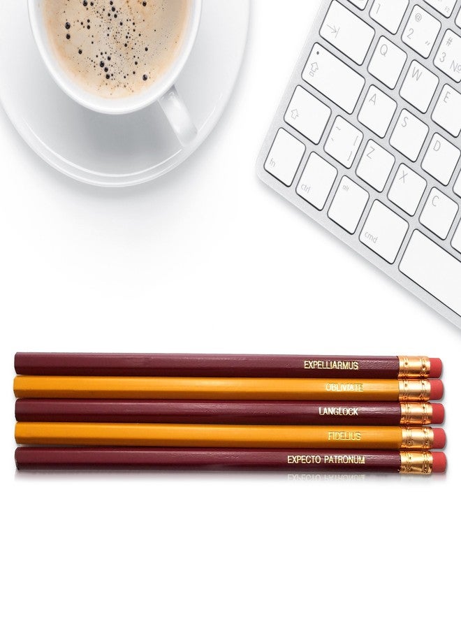 Fresh Prints of CT Magic Spells - Inspirational Pencils Engraved with Funny and Motivational Sayings for School and the Office - Image 2