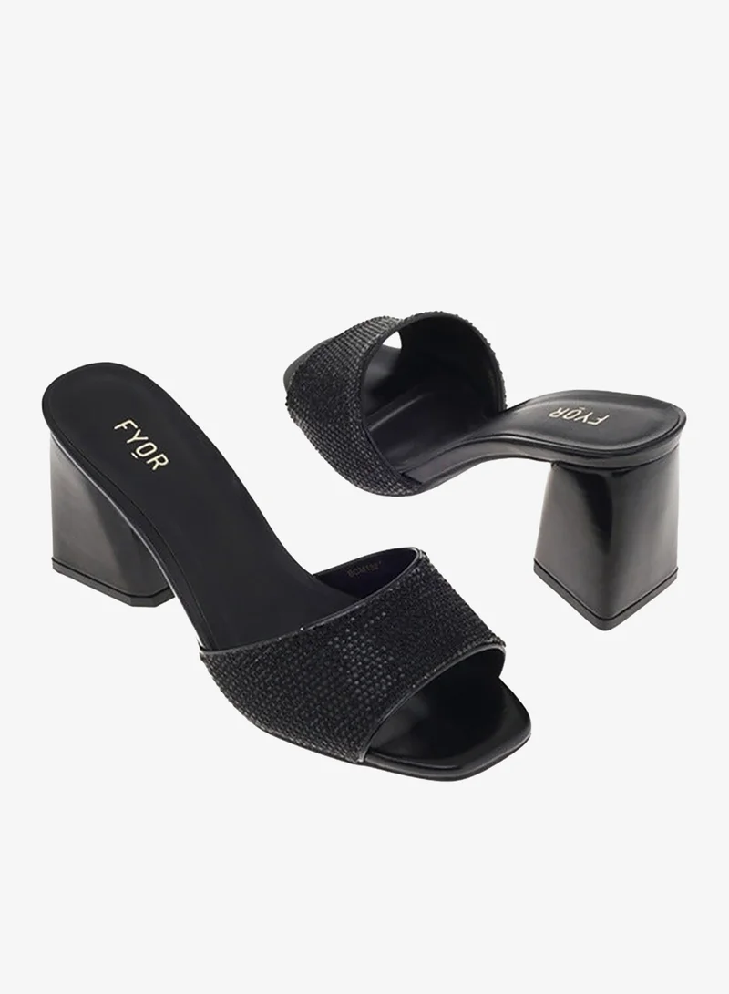 Fyor  Diamante Block Heel Sandal BCM 132 for Women | Best Price UAE