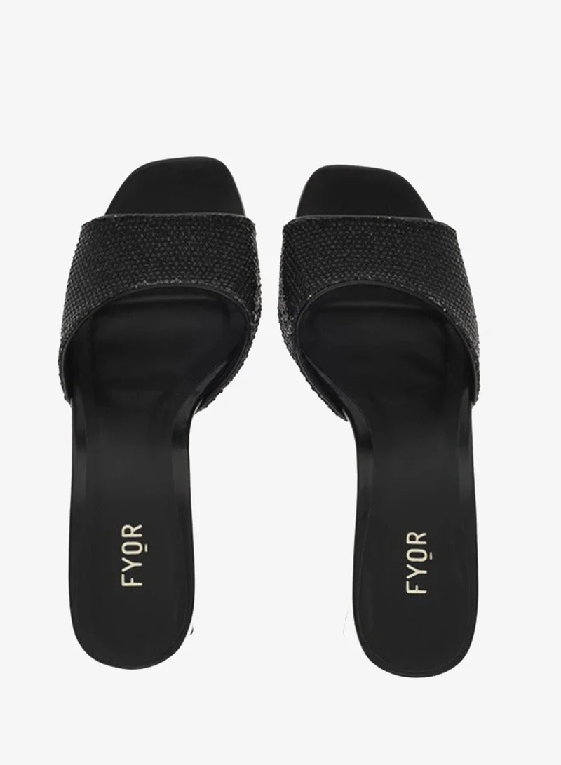 Fyor  Diamante Block Heel Sandal BCM 132 for Women | Best Price UAE