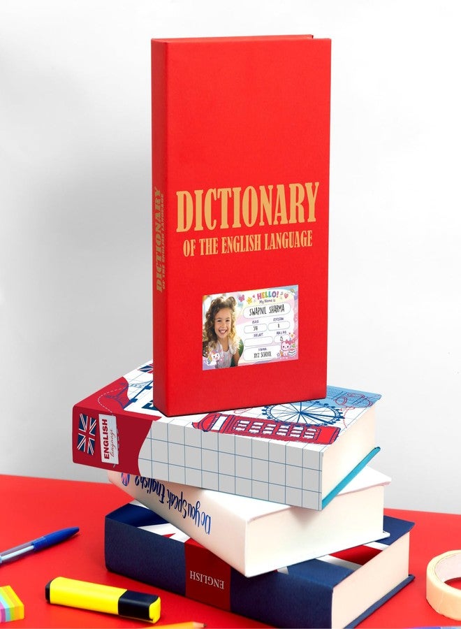 Graficative Customized Name Slip for Children, 30 pcs, Label Sticker, Personalized Name Stickers with Your Kids Picture for School Supplies, Heavy Gumming, 3.5x2 Inches (Unicorn & Kitty Big) - Image 2