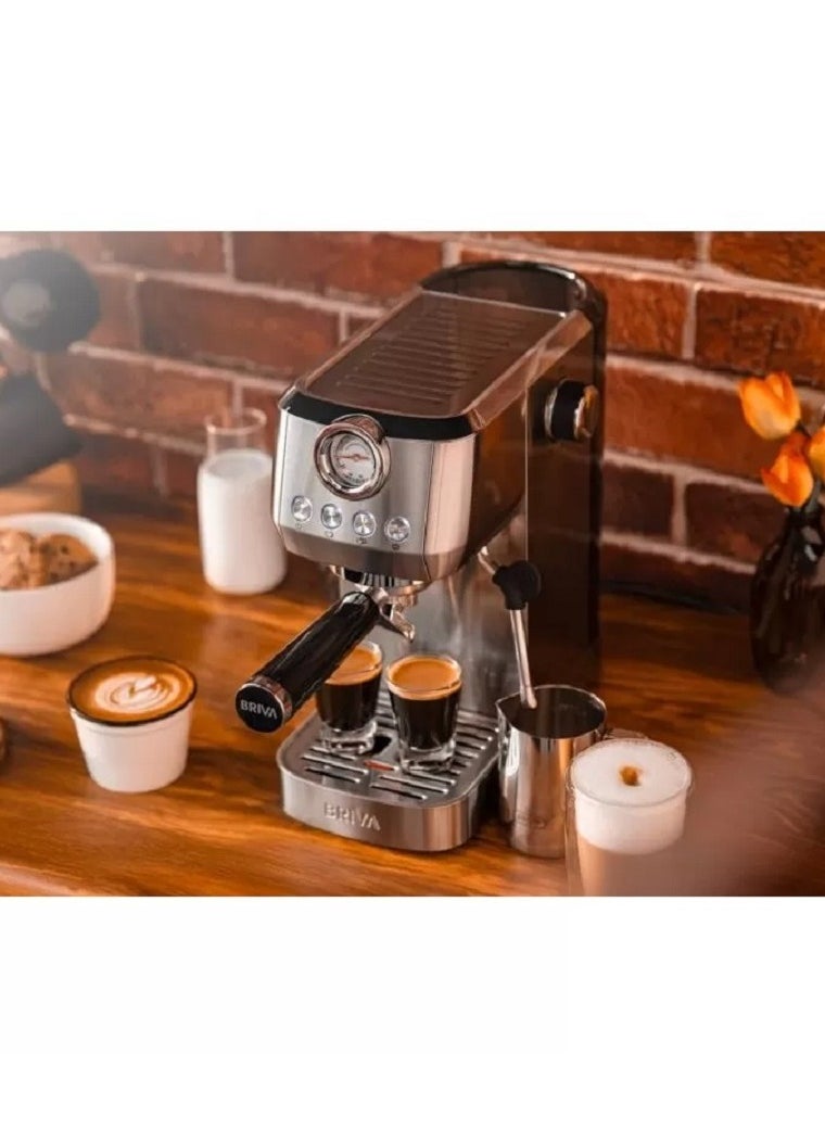 Briva BRIVA Espresso Machine For All Coffee Specialities MOOCA-87885  - Image 2