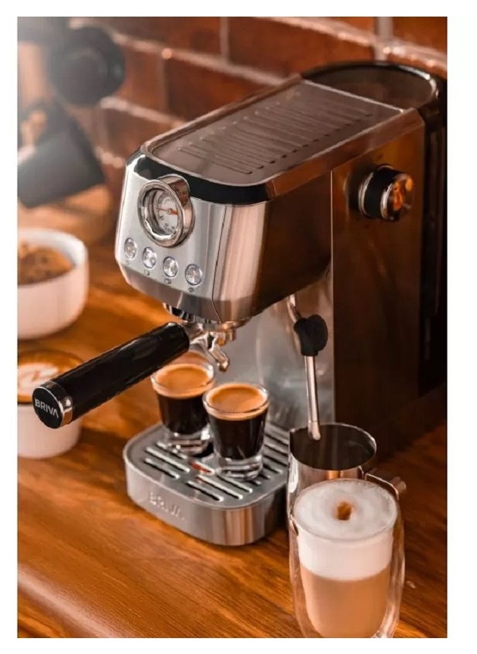 Briva BRIVA Espresso Machine For All Coffee Specialities MOOCA-87885  - Image 3