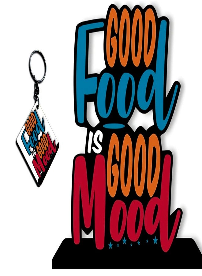 Shipra Wooden Finish What You Start Motivational Idols with Keyring Figurine Life is A Beautiful Ride Quotes Table Decor for Office Desk Showpiece | Home Decoration | Modern Gifting Item - Image 1