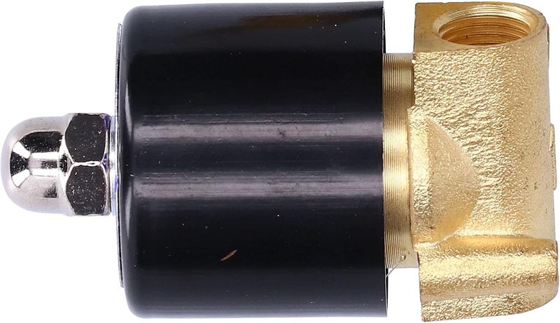 2W - 025-08 Electric Solenoid Valve, Normally Closed Electromagnetic Valve for Water Air, 1/4in G Thread Brass Solenoid Valve with Direct - Acting Diaphragm Structure, Ind (AC110V) - Image 4