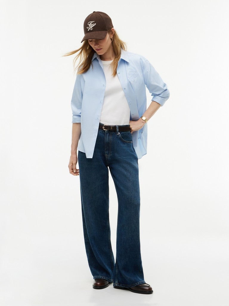 TOMMY HILFIGER Nola Low Rise Straight Whiskered Jeans - Image 1