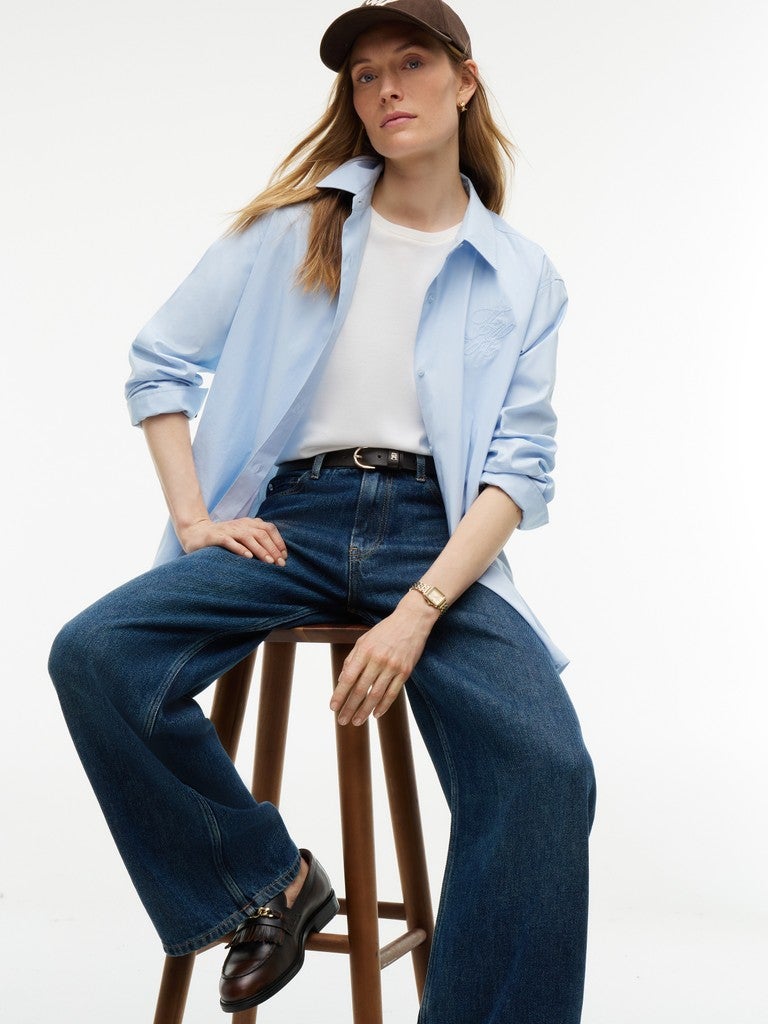 TOMMY HILFIGER Nola Low Rise Straight Whiskered Jeans - Image 5