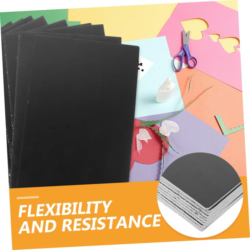 Black Blank Foam Board For DIY Projects Crafts Painting And Creative Activities - Image 4