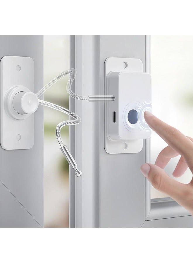 YelaJoy Door Locks for Kids Safety, Auto Unlock Door Latch Quick and Easy Child Proof Door Lock Prevent Toddlers/Pets from Opening Doors, for Cabinet Drawer Furniture Kitchen Ovens Toilet Seats (1 Pack)  - Image 1