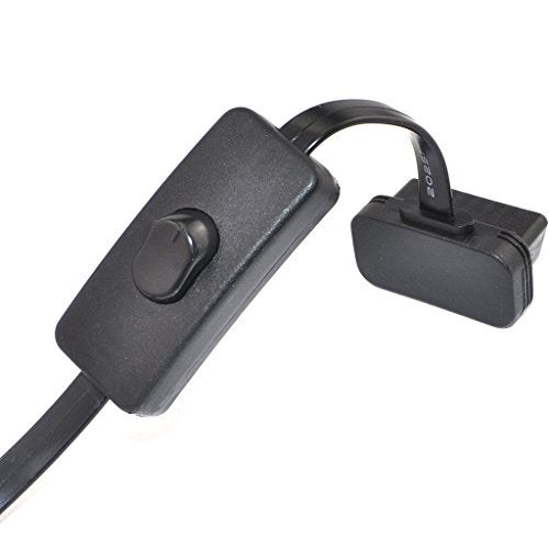 OLLGEN OBD 2 Cable Cord,Ultra Slim 16 pin M/F OBDII Extension Cable with Power Switch,Diagnostic Flat Cord Adapter Connector,70cm / 2.3feet - Image 4