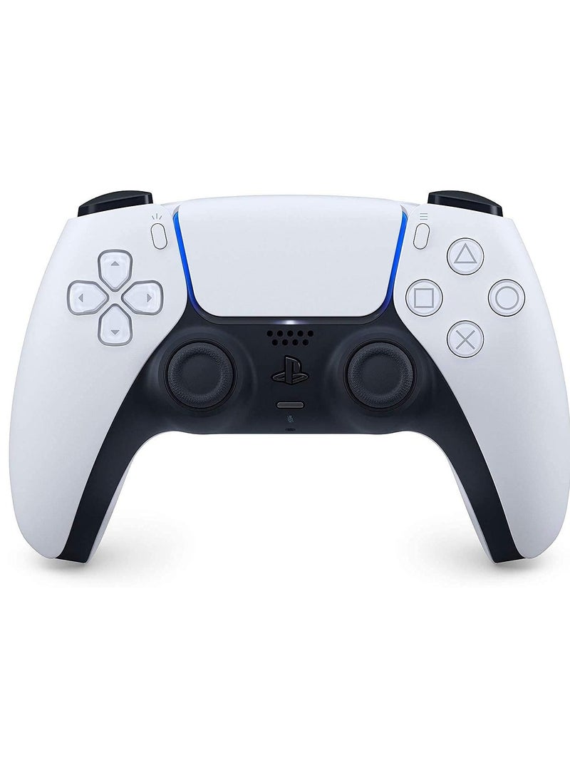 سوني وحدة تحكم لاسلكية Dualsense لجهاز بلاي ستيشن 5 باللون الأبيض - Image 1