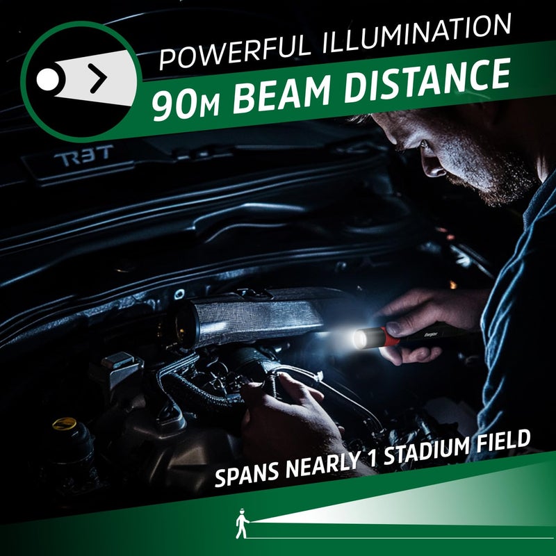 Energizer X-400 Pen light Flashlight Rechargeable, Bright Penlight IPX4 Water-Resistant, Lightweight and Durable, Rechargeable Flashlight, USB Charging Cable Included - Image 4