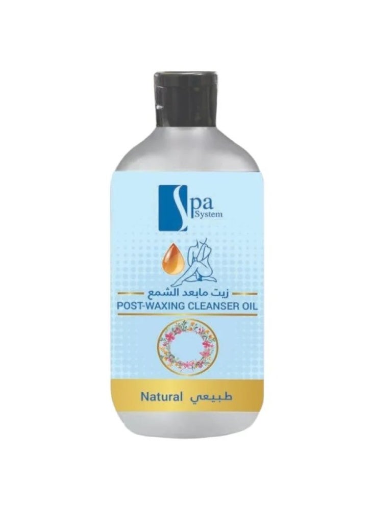 Spa System Natural Wax Removal Cleansing Oil - 400ml