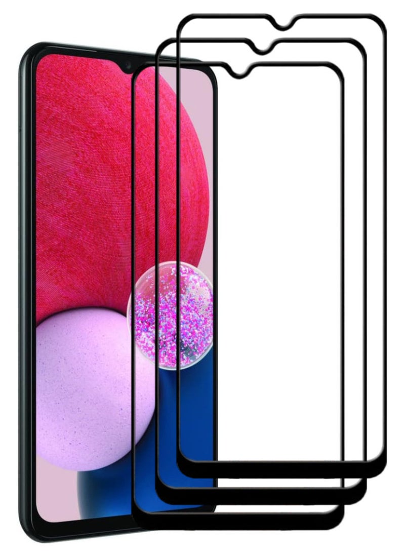 ACLIX 3 Pieces Antistatic ESD Dustproof Premium Quality High Definition Tempered Glass Screen Protector Designed For Samsung Galaxy A13 - Image 1