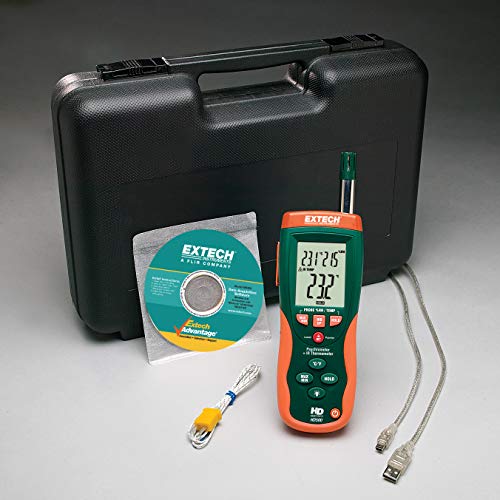 EXTECH HD500 - Psychrometer with 30:1 Infrared Thermometer - Image 4