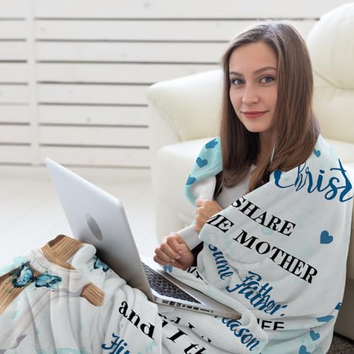 Nahjiiem Sisters in Christ Gifts for Women, Christian Gifts for Sisters, Secret Sister Gift for Women, Faith Based Blankets, Christian Sister Friends Throw Blanket 50"x60" - Image 4