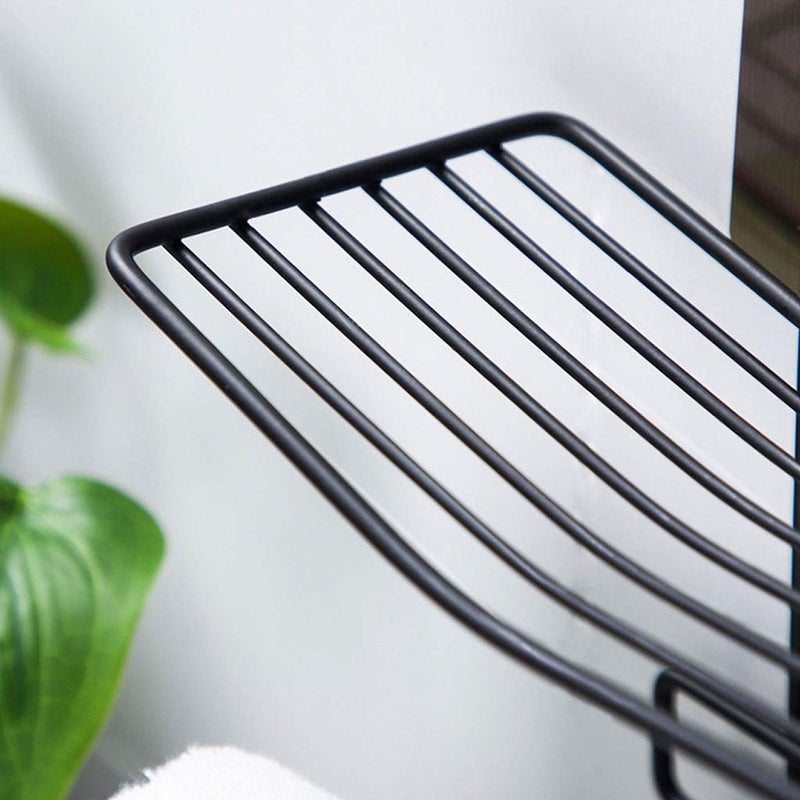 Birud Tissue Roll Towel Storage Rack Bathroom Shelf Wall Mount Tissue Holder with Mobile Phone Storage Shelf Rack Towel Rack Soap Dispenser Holder - Image 5
