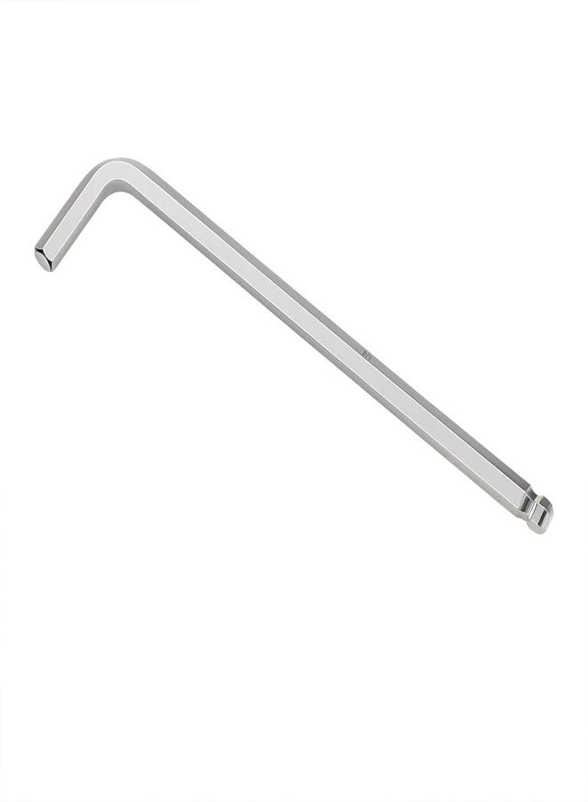 FOCMKEAS 1/4" Ball End Hex Key Allen Wrench, SAE Internal Hexagonal, Wrench L Shaped Long Arm Repairing Tool, CR-V - Image 1