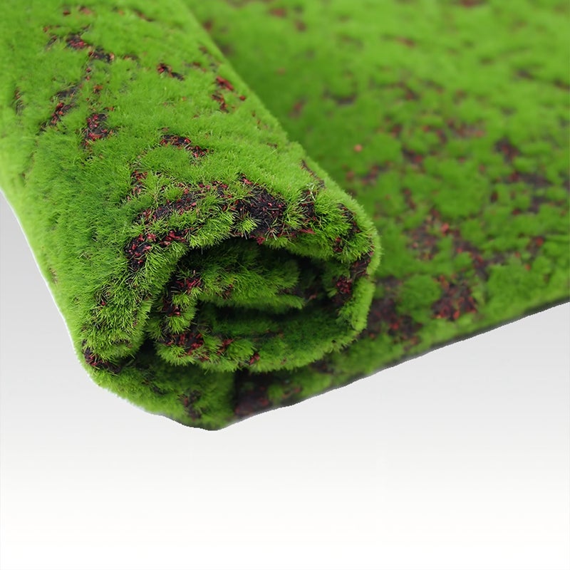 ZHQZZPH Sheet Moss Mat - Realistic Fake Moss Carpet-Blanket for Indoor/Outdoor Decor | No-Maintenance Green Cover for Walls, Gardens & Tabletops - Image 1