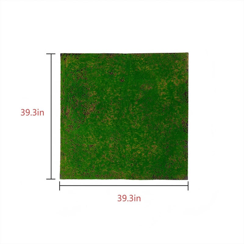 ZHQZZPH Sheet Moss Mat - Realistic Fake Moss Carpet-Blanket for Indoor/Outdoor Decor | No-Maintenance Green Cover for Walls, Gardens & Tabletops - Image 2