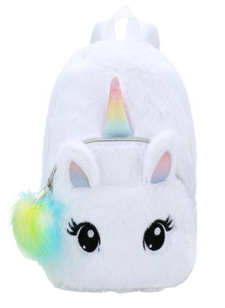 Eckek - Sagit Cartoon Cute Backpack Children Plush Backpack Student Sweet Girl Backpack - Image 1