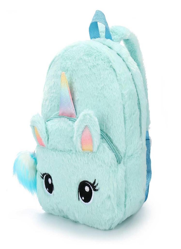 Eckek - Sagit Cartoon Cute Backpack Children Plush Backpack Student Sweet Girl Backpack - Image 1