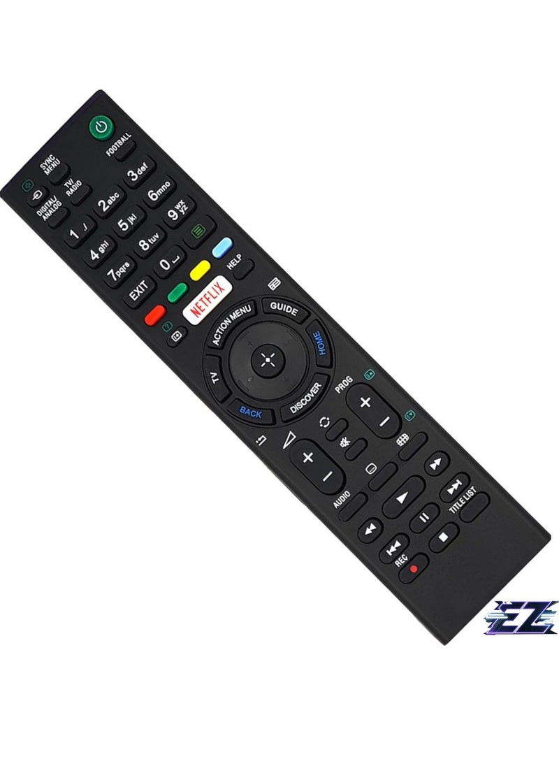 ELTRAZONE - Replacement Remote Control for Sony TV, KD65XE7005, KD65XE7096, KD-65XE8505, KD-65XE8577, KD-65XE8588, KD-65XE8596 with Battery - Image 1