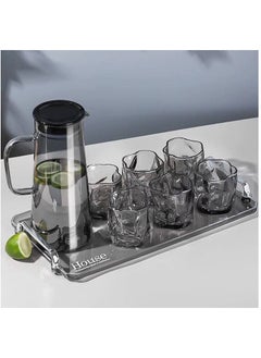 Generic Generic 7 Pieces Set Jug and 6 Cups , 1.5 Liter Jug  - Image 2