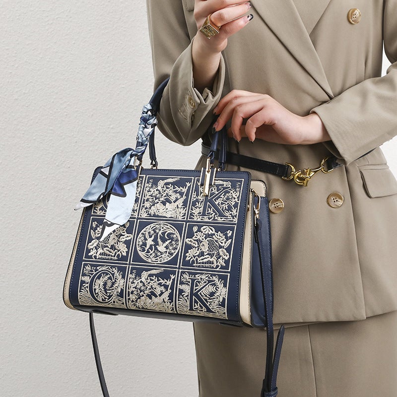 Elegant Red Handbag Women'S Large Capacity 2023 New Fashionable Shoulder Bag Crossbody Bag Mother Bag Bride Wedding Bag - Image 3