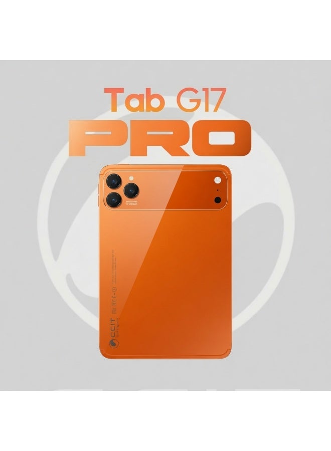 CCIT تاب G17 PRO بريميوم 10.1 إنش أندرويد 15 تابلت مع شاشة HD، 16GB رام، 1TB تخزين، بطارية 10000mAh، شريحتين 4G LTE، واي فاي، بلوتوث، GPS، شاشة لمس، قلم ستايلس مدمج للعمل والدراسة والترفيه باللون الرمادي - Image 5