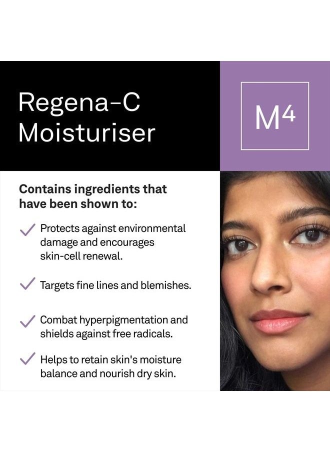 facetheory - Regena-C Moisturizer M4 - Retinol Retinol Moisturizer For Face, Daily Facial Moisturizing Cream, Keeps Skin Hydrated, Contains Vitamin C And Hyaluronic Acid | Scented | 1.7 Fl Oz - Image 1