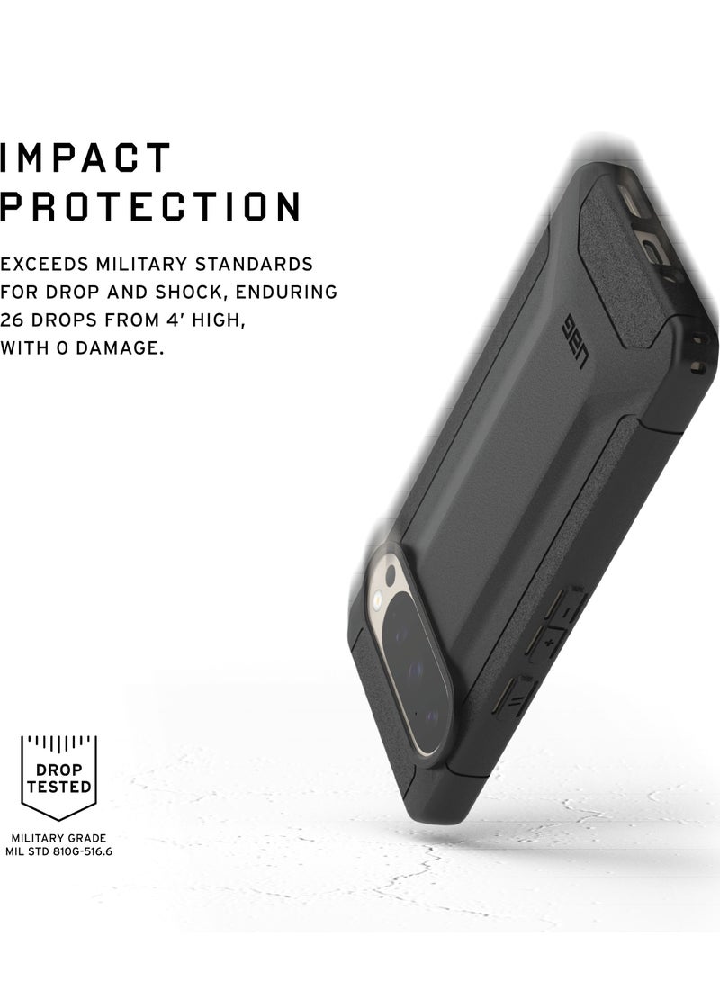 Urban Armor Gear UAG Scout for Google Pixel 9 Case / Pixel 9 PRO Case Cover [Military Grade] - Black - Image 3