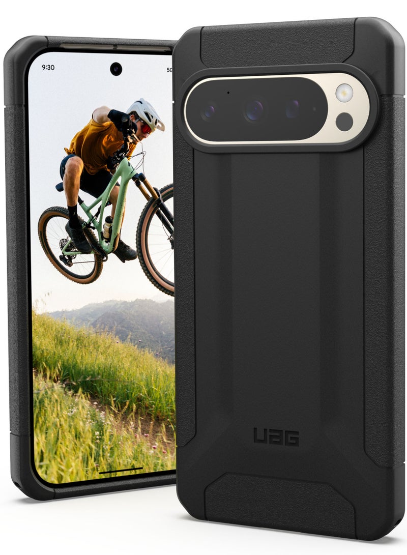 Urban Armor Gear UAG Scout for Google Pixel 9 Case / Pixel 9 PRO Case Cover [Military Grade] - Black - Image 1