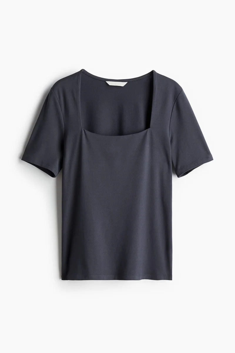 H&M Square-neck top