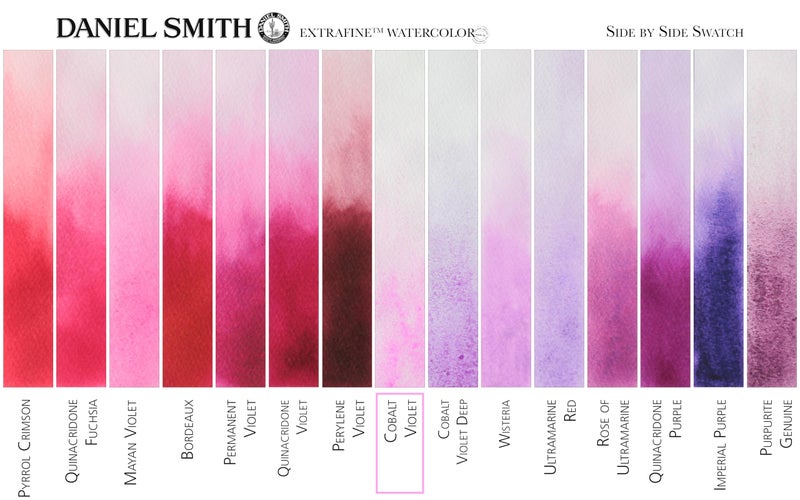 DANIEL SMITH 284600030 Extra Fine Watercolor 15ml Paint Tube, Cobalt Violet - Image 4