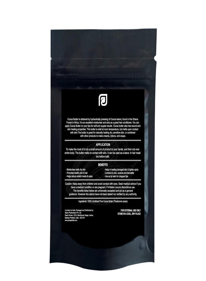 PRASADHAK Unrefined Cocoa Butter | 100% Pure And Natural | 100 g - Image 3