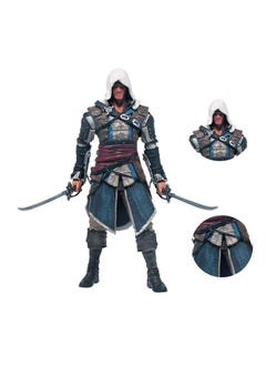 General Live anime Figur Edward Kenway Assassin's Creed IV Figuras Action Figure Collectible figure 20 CM  - Image 1