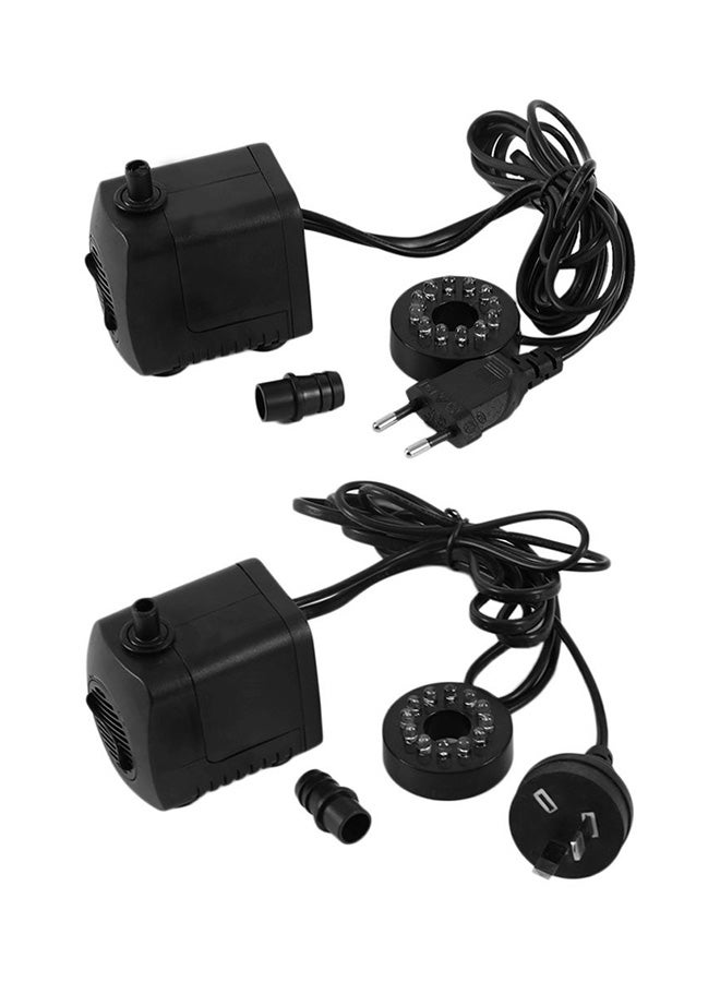 NIBEMINENT 12 LED Submersible Water Pump Black - Image 2