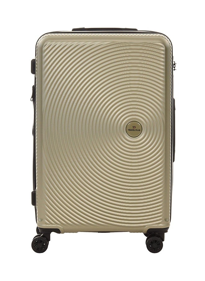 Travel Plus مجموعة من 3 قطع من حقائب أمتعة ABS بعجلات مقاس 20 و26 و30 بوصة باللون الرمادي  - Image 2