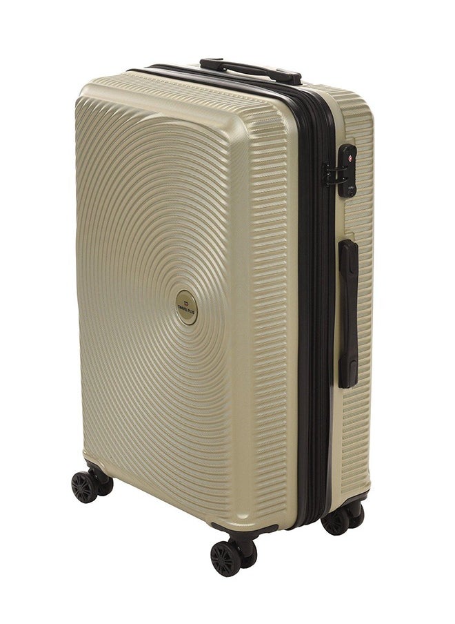 Travel Plus مجموعة من 3 قطع من حقائب أمتعة ABS بعجلات مقاس 20 و26 و30 بوصة باللون الرمادي  - Image 3