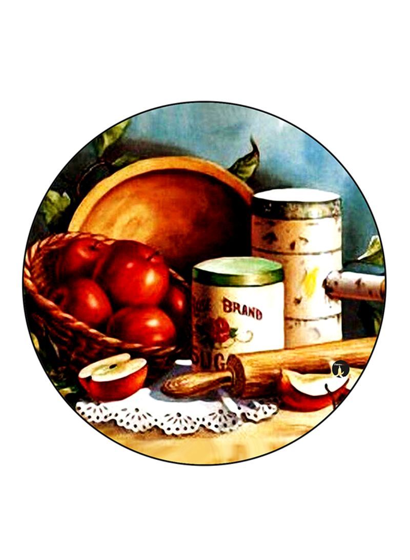 RKN Vintage Art Pattern Round  Multicolour - Image 2
