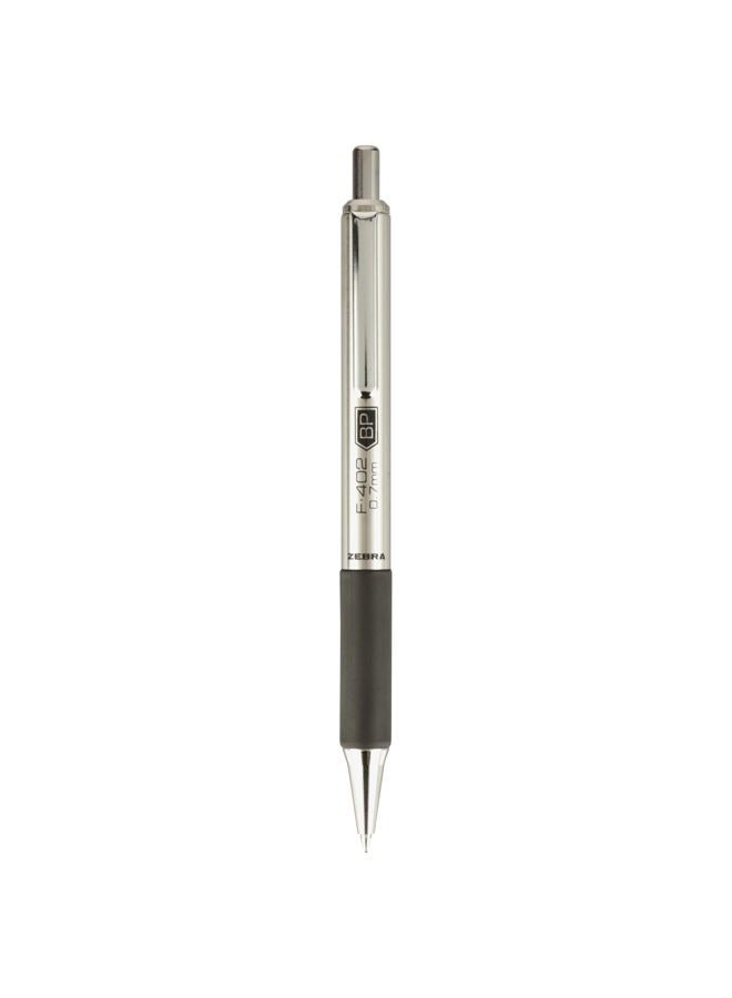 Zebra Pen F402 Retractable Ballpoint Pen, 12 count, Black (29210) - Image 2
